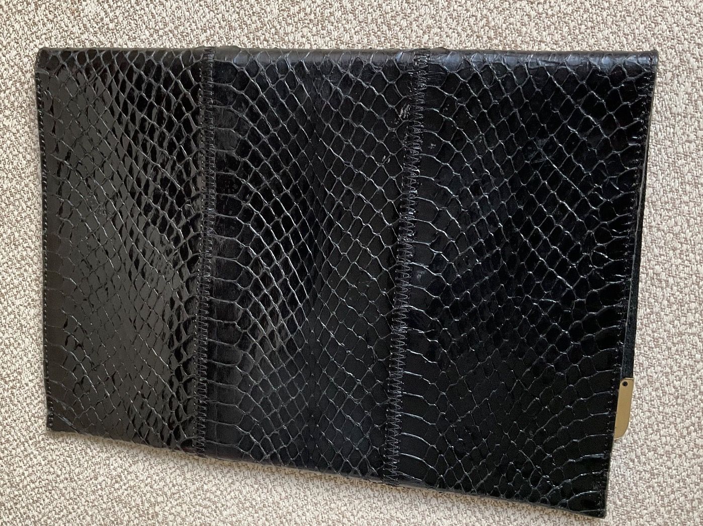 Taschen für Damen: Leder Clutch schwarz – Gebraucht aus Urdorf von alda02 1
