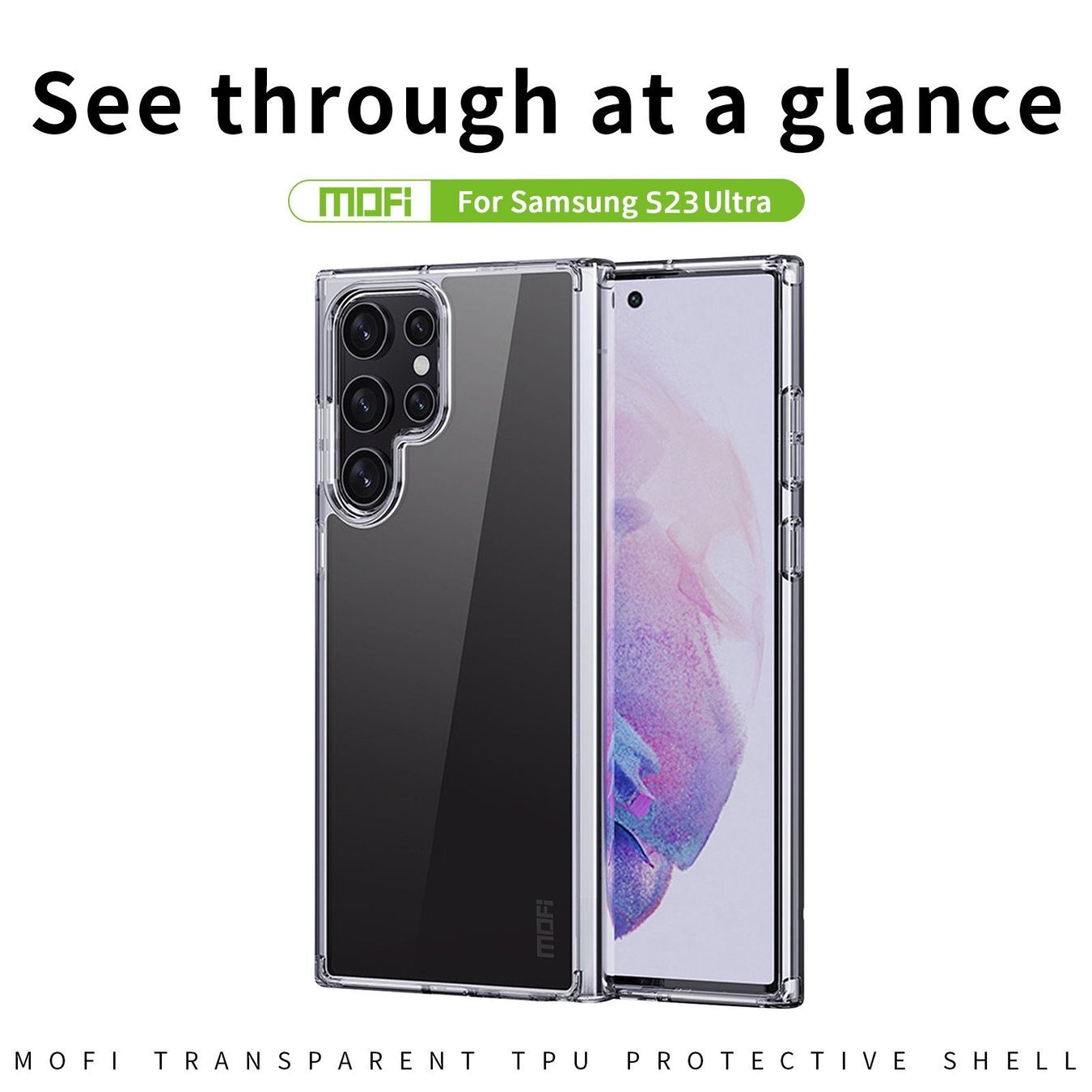 Samsung Cover & Protezioni schermo: Coque Samsung S23 Ultra en TPU transparent – Nuovo e nell'imballaggio originale da Renens VD venduto da Accessoryworldch 1