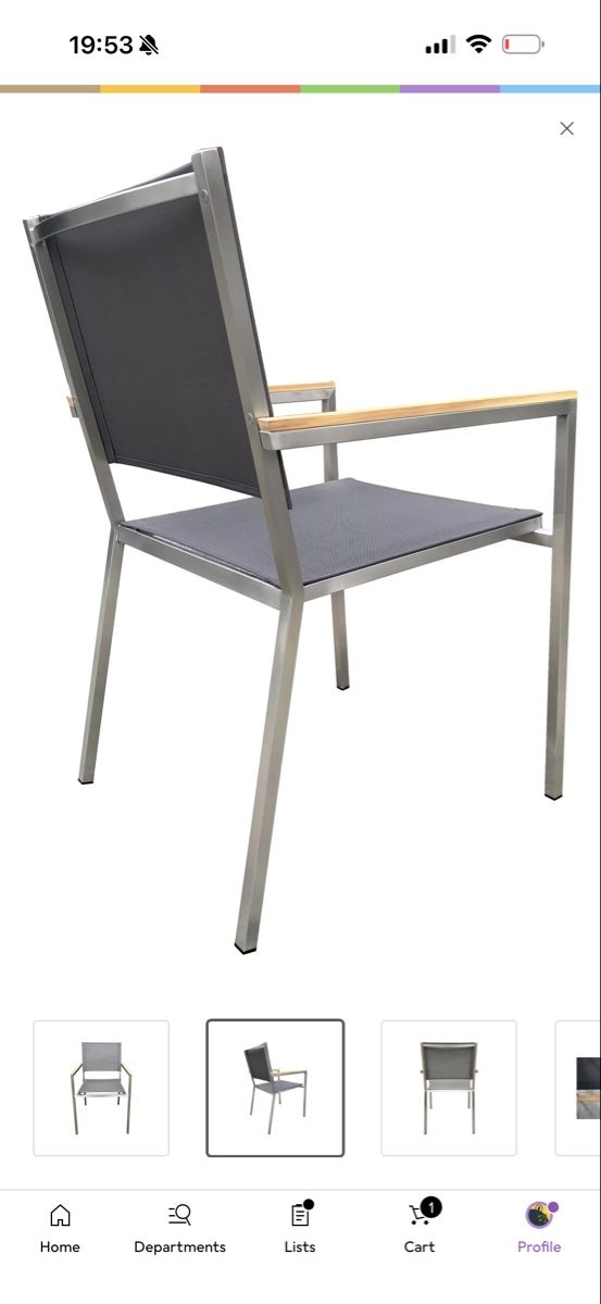 Giardimo Tischset: Giardimo garden table set (including 4 chairs) – Gebraucht aus Langnau am Albis von sergir 4