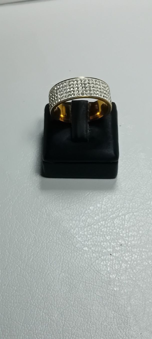 Bagues: ring edelsthal 316L,mit zerkonia,,,glitzer – Neuf (Voir description) à Basel par bij_5hqd 1