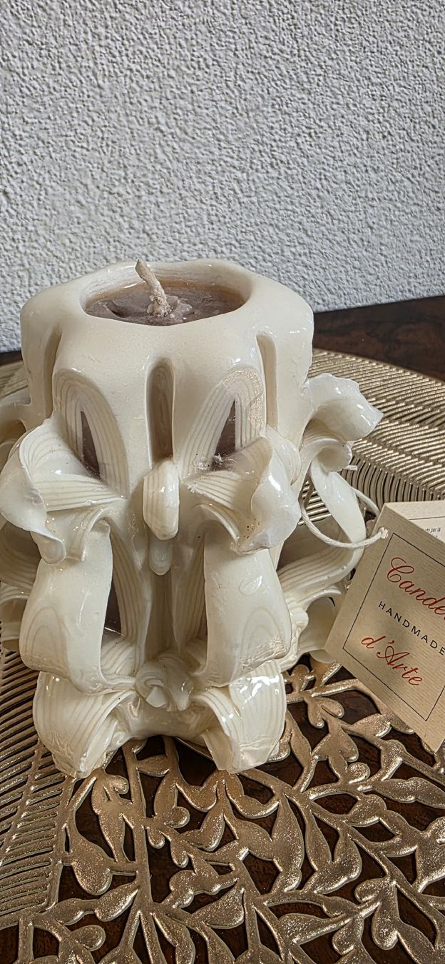 Candele: Handgemachte Vintage Kerze, Wachs – Usato da Kaufdorf venduto da Nati-Nati 1