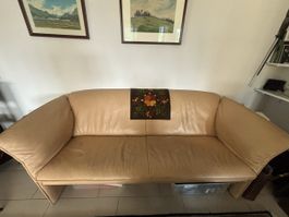 Vintage Designersofa Jori JR-2700 aus edlem Konialeder