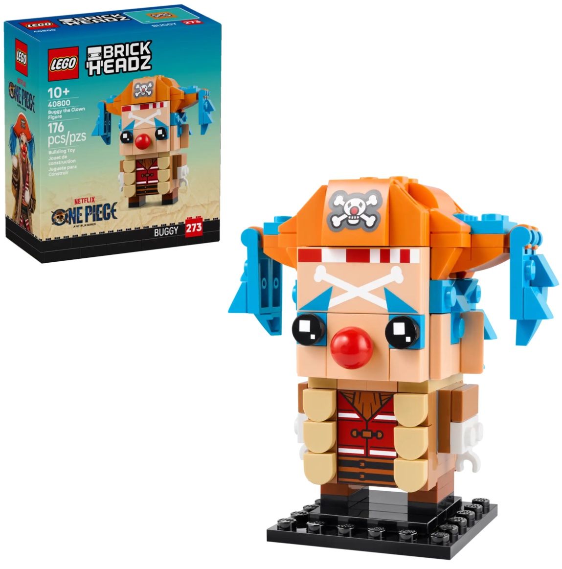 Lego Jeux de construction: Lego Brick Headz 40800 Buggy Netflix One Piece – Neuf avec emballage d'origine à Kappel SO par MyFunBox