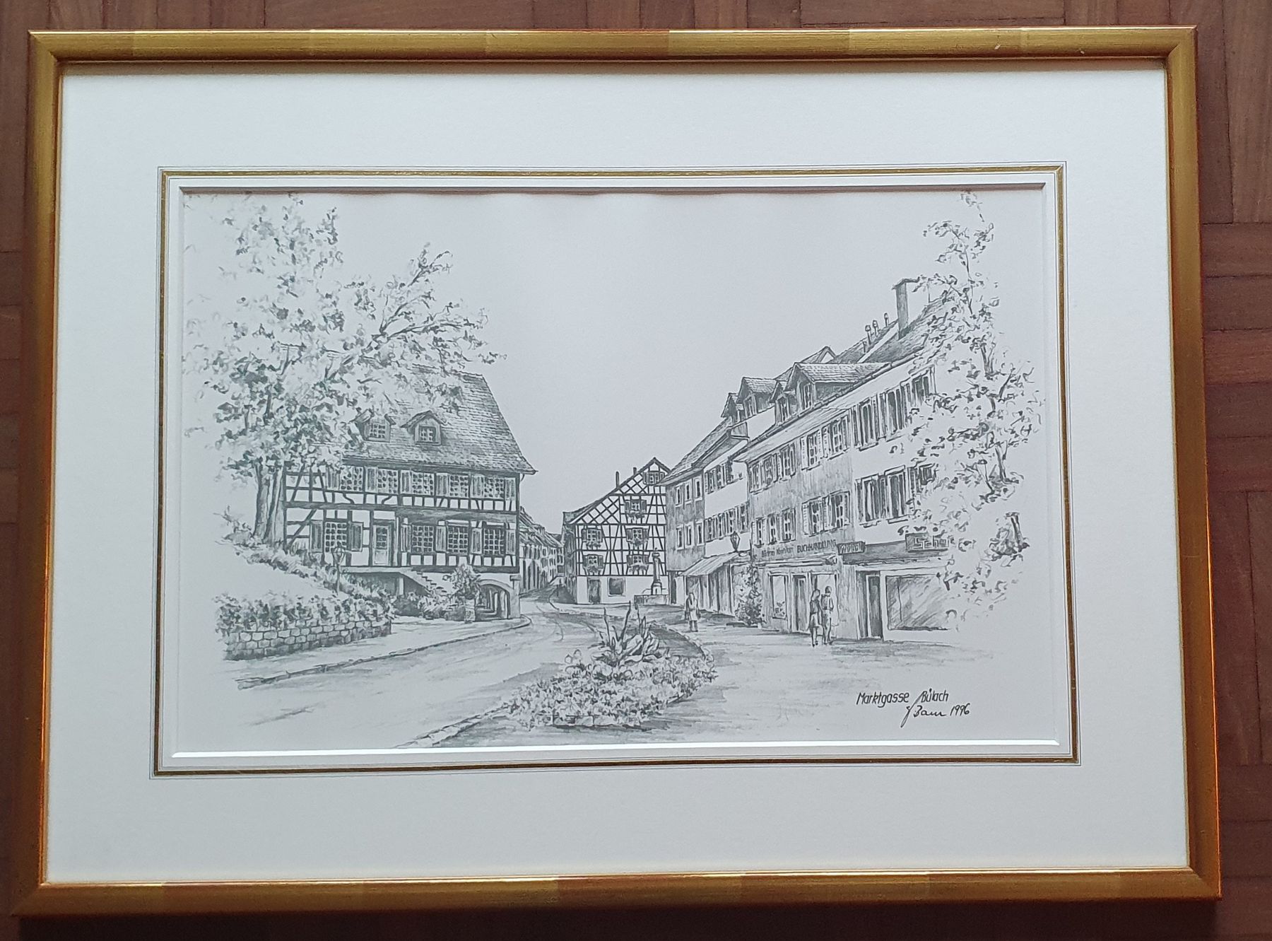 Grafica & Litografie: Bild - Bülach Marktgasse – Usato da Kreuzlingen venduto da Rschweiz1