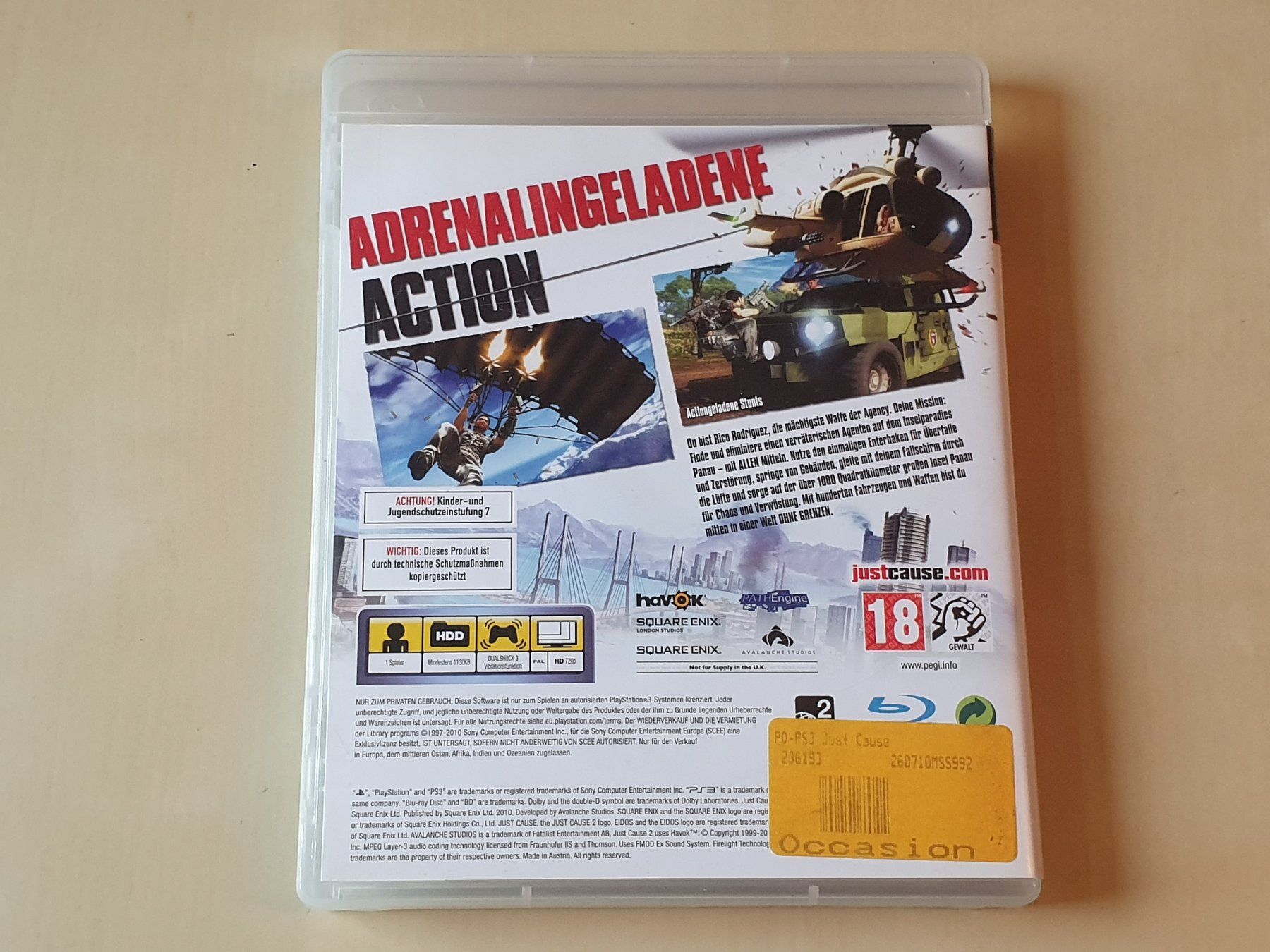 Sony Giochi: Just Cause 2 – Usato da Stansstad venduto da collectorsshop 1