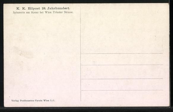 Cartes postales: Post, K. K. Eilpost im 18. Jhd., Postkut – D'occasion à Berlin par bartko-reher 1