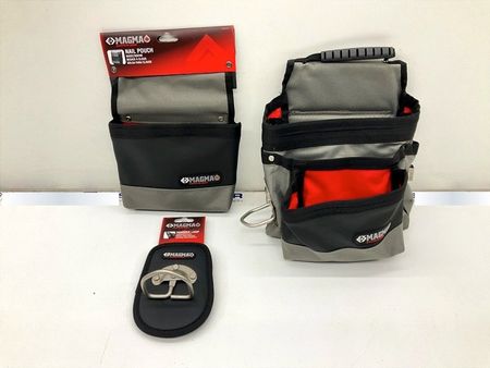 2x sac à outils + support de marteau Magma