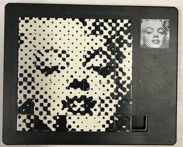 Puzzle: mystisches Quadrat-Puzzle mit Marylin Monroe – Usato da Zürich venduto da gigimai67