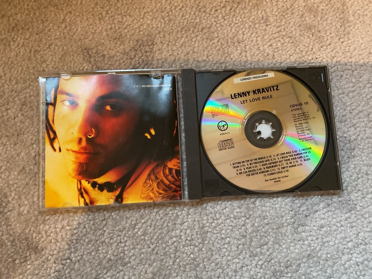CD: Lenny Kravitz - Let Love Rule - CD – Usato da Grub SG venduto da Vinciguerra 2