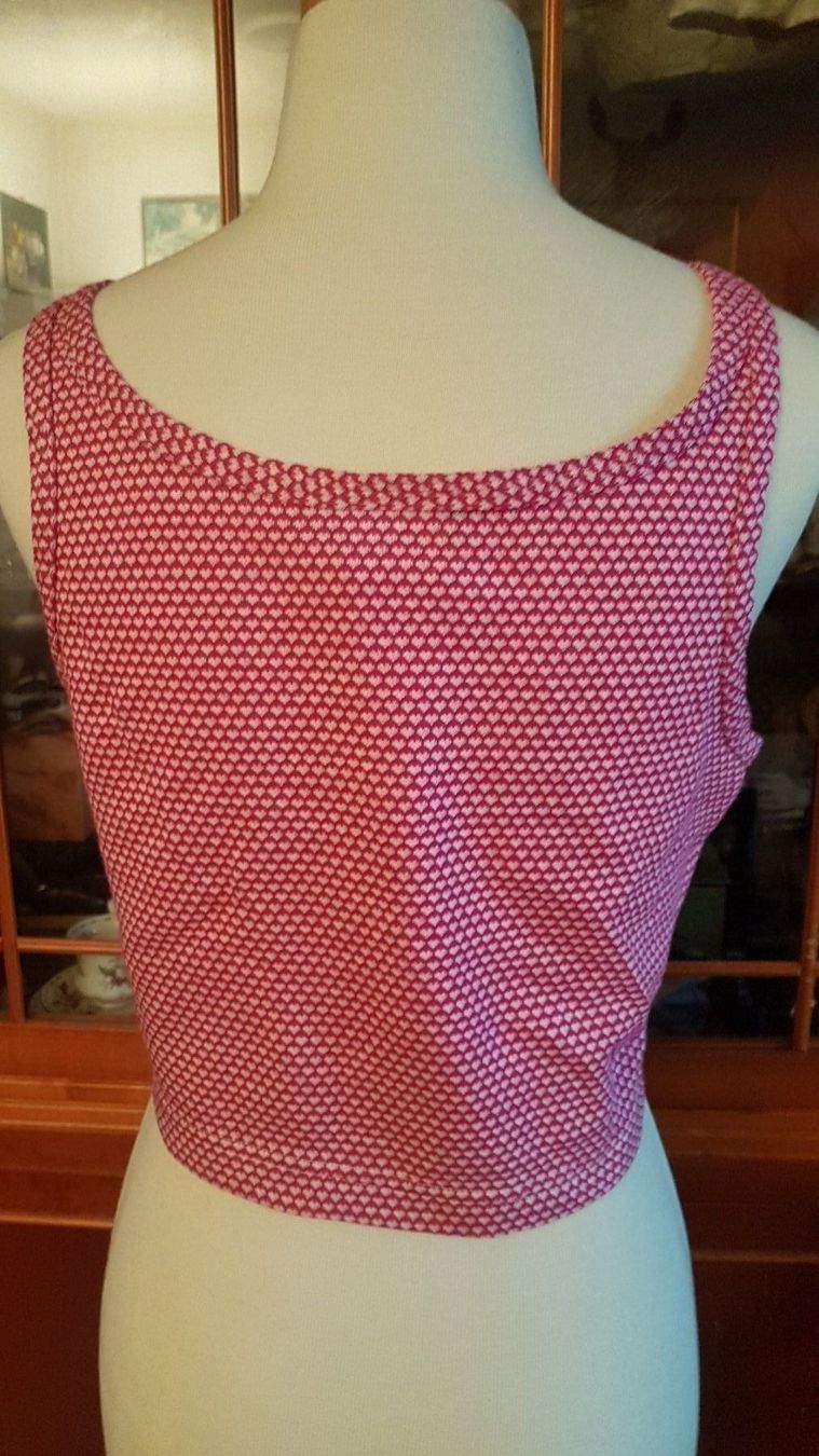 Tops: Kurzes rot-weiss sexy Top – Neu (gemäss Beschreibung) aus Oberengstringen von Asteroid56 3