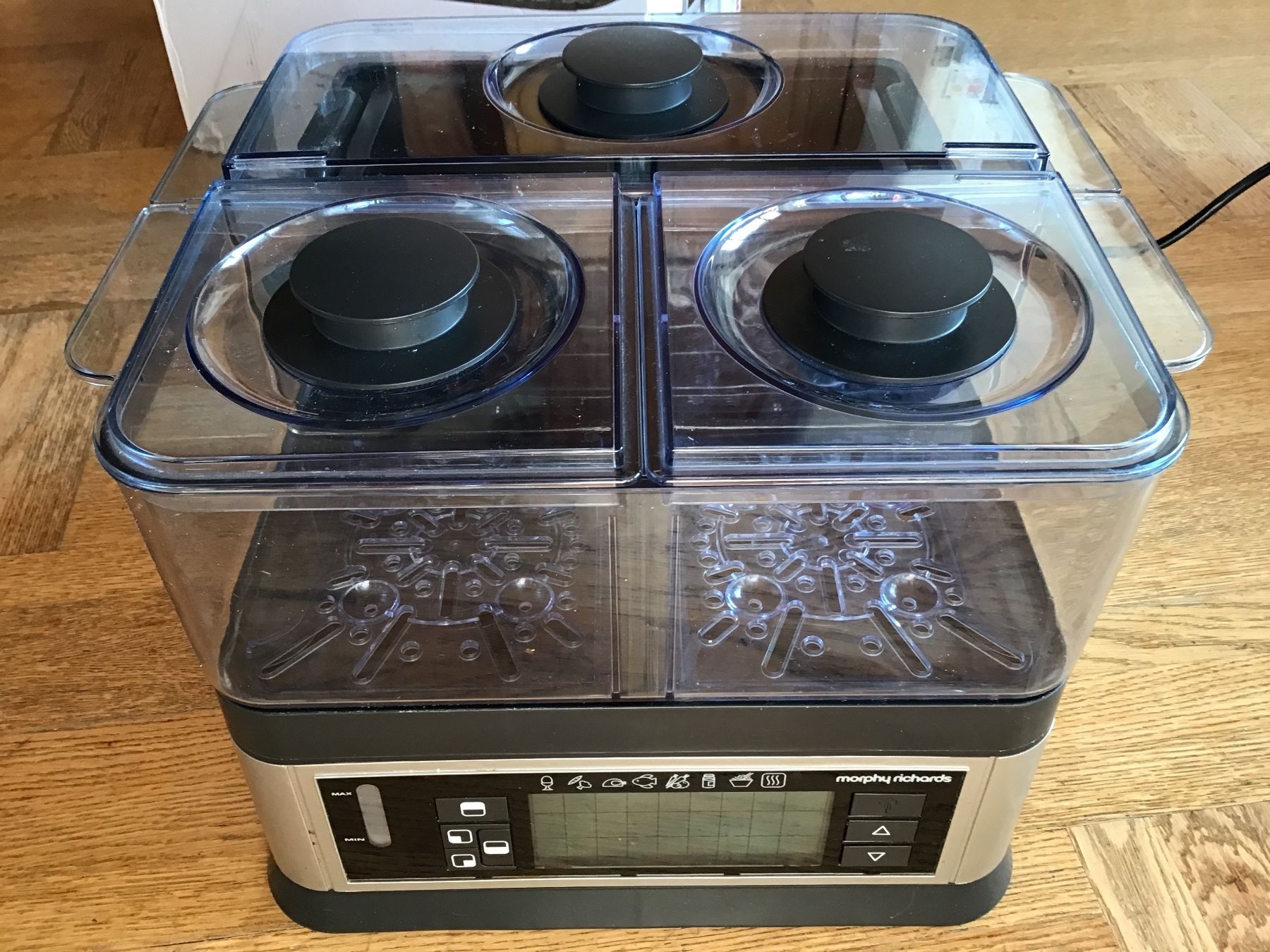 Elettrodomestici da cucina: Morphy Richards Intellisteam - Dampfgarer - – Nuovo e nell'imballaggio originale da Rüti ZH venduto da Wernika1 1