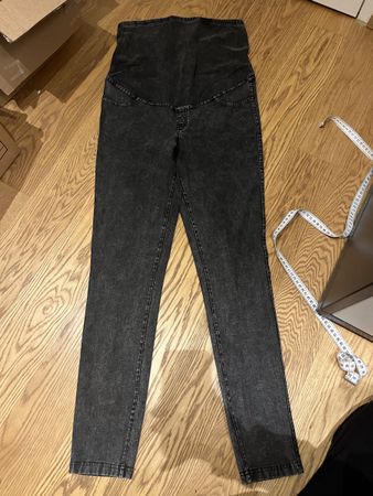 Neue graue Schwangerschaftshose Jeans H&M 38