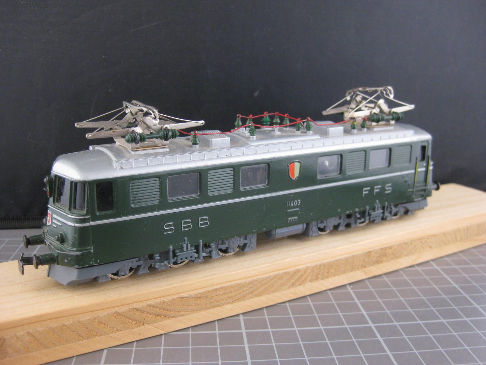 Hag Modellini di ferrovie: HAG alte SBB Ae 6/6 – Usato da Malters venduto da Marosko 1