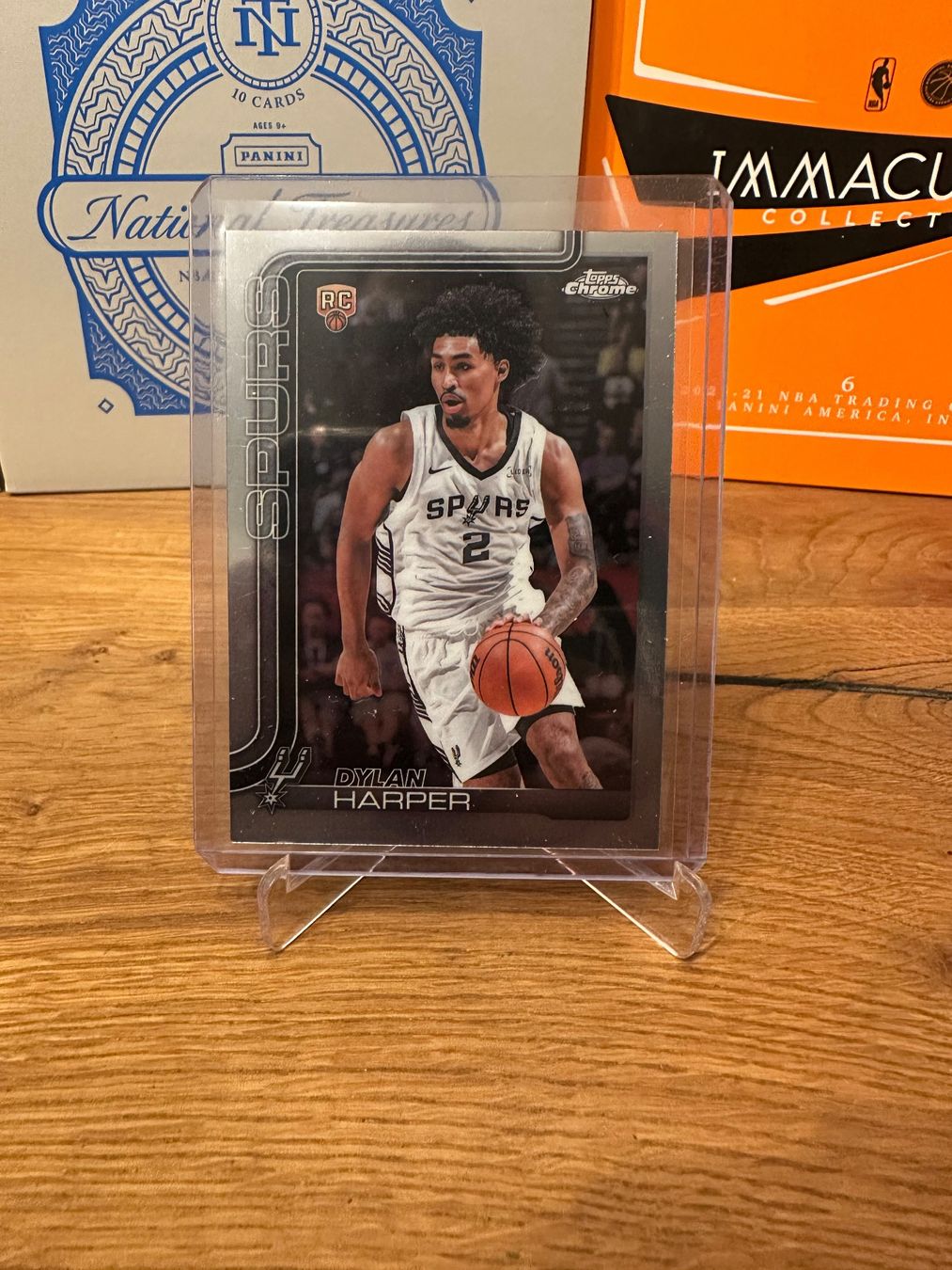 Nba Carte collezionabili: Carte basket Dylan Harper Topps Chrome – Usato da Vullierens venduto da Gaara04