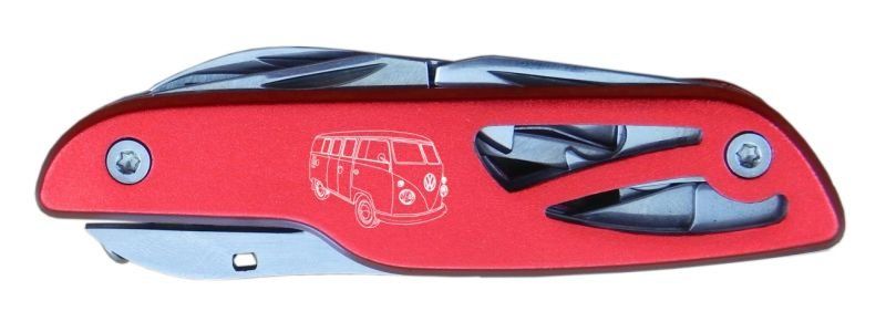 Coltelli tascabile: Vw Bus Taschenmesser rot - Geschenkdose – Nuovo e nell'imballaggio originale da Wil SG venduto da Saxer1 2