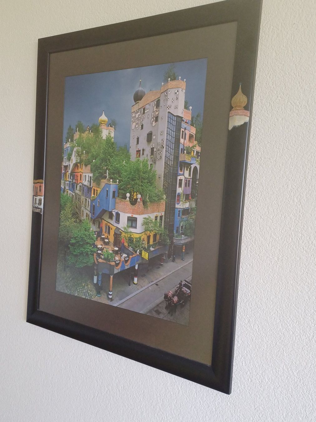 Foto & Immagini: Hundertwasser Bild mit Rahmen, Top Zustand – Usato da Küsnacht ZH venduto da veddinge 1