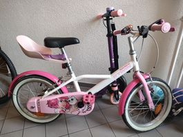 Velo für Mädchen 5-7 Jahren alt