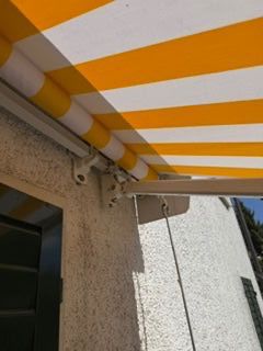 Tende da sole: Sonnenstore gelb-weiss 230 cm – Usato da Herrliberg venduto da tk8_22hw 5