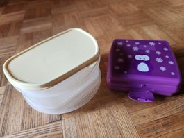 Tupperware Znünibox und doppelter Sandwichbehälter