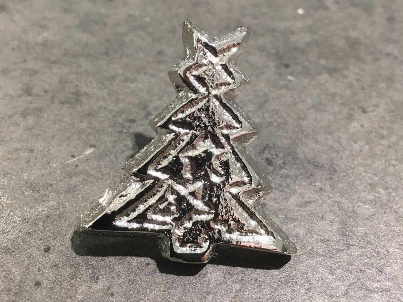 Alle Dekorationen: Kerzenstecker Tannenbaum in Alu Silber – Neu und originalverpackt aus Volketswil von rubin74