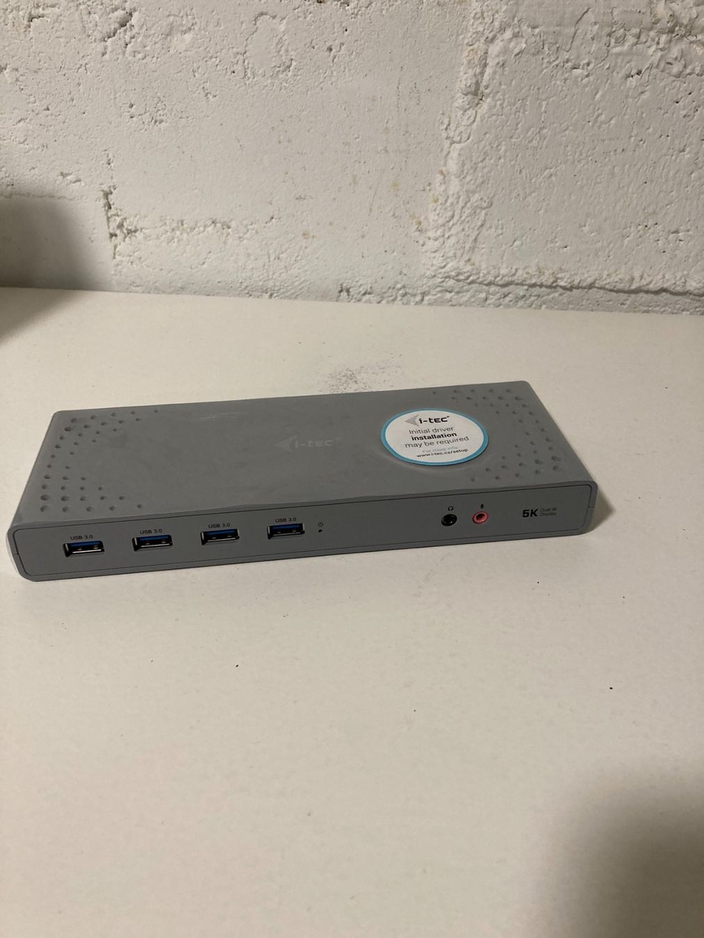 I-tec Docking station: i-tech USB 3.0 / USB-C Dual Display Docking Station – Usato da Hinterkappelen venduto da deev 5