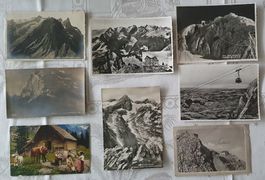8 Ansichtskarten vom Säntis und Umgebung