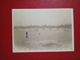 Zürich Seegfrörni 1929 s/w Karte
