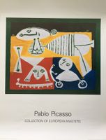 Pablo Picasso     "Mére et enfants jouant"   Kunstdruck