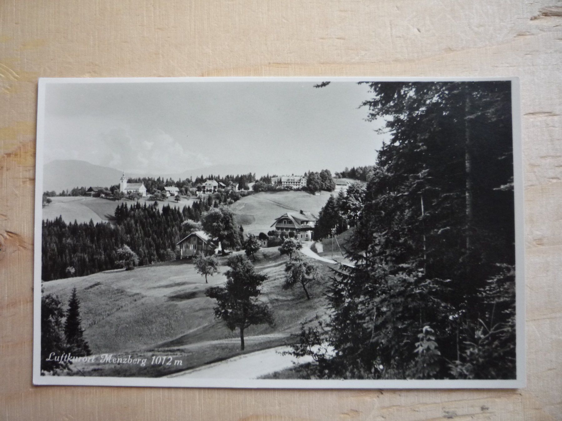 Cartoline postali: Luftkurort Menzberg, 8460 – Usato da Rieden SG venduto da Brockehuesli