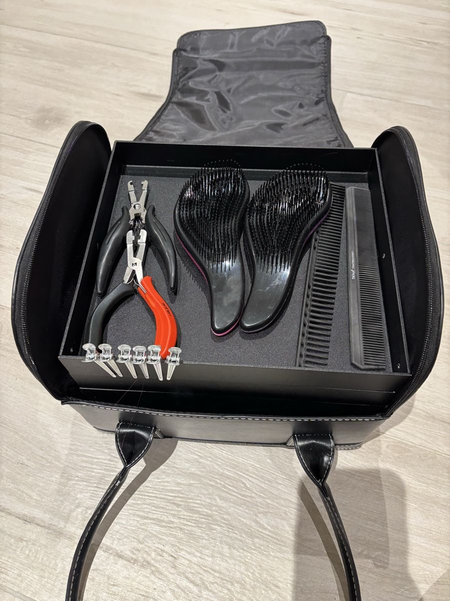 Valigie: Hair Extensions Set Koffer – Nuovo (secondo la descrizione) da Biel-Benken BL venduto da Pepsi23 4