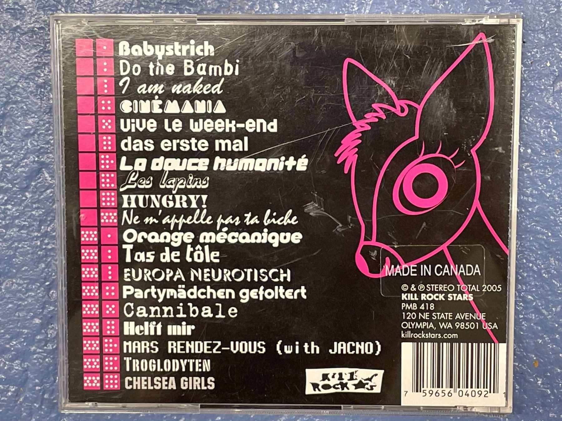 CDs: [CD] STEREO TOTAL - Do The Bambi (2005) – Gebraucht aus Frasnacht von DiskSelection 1