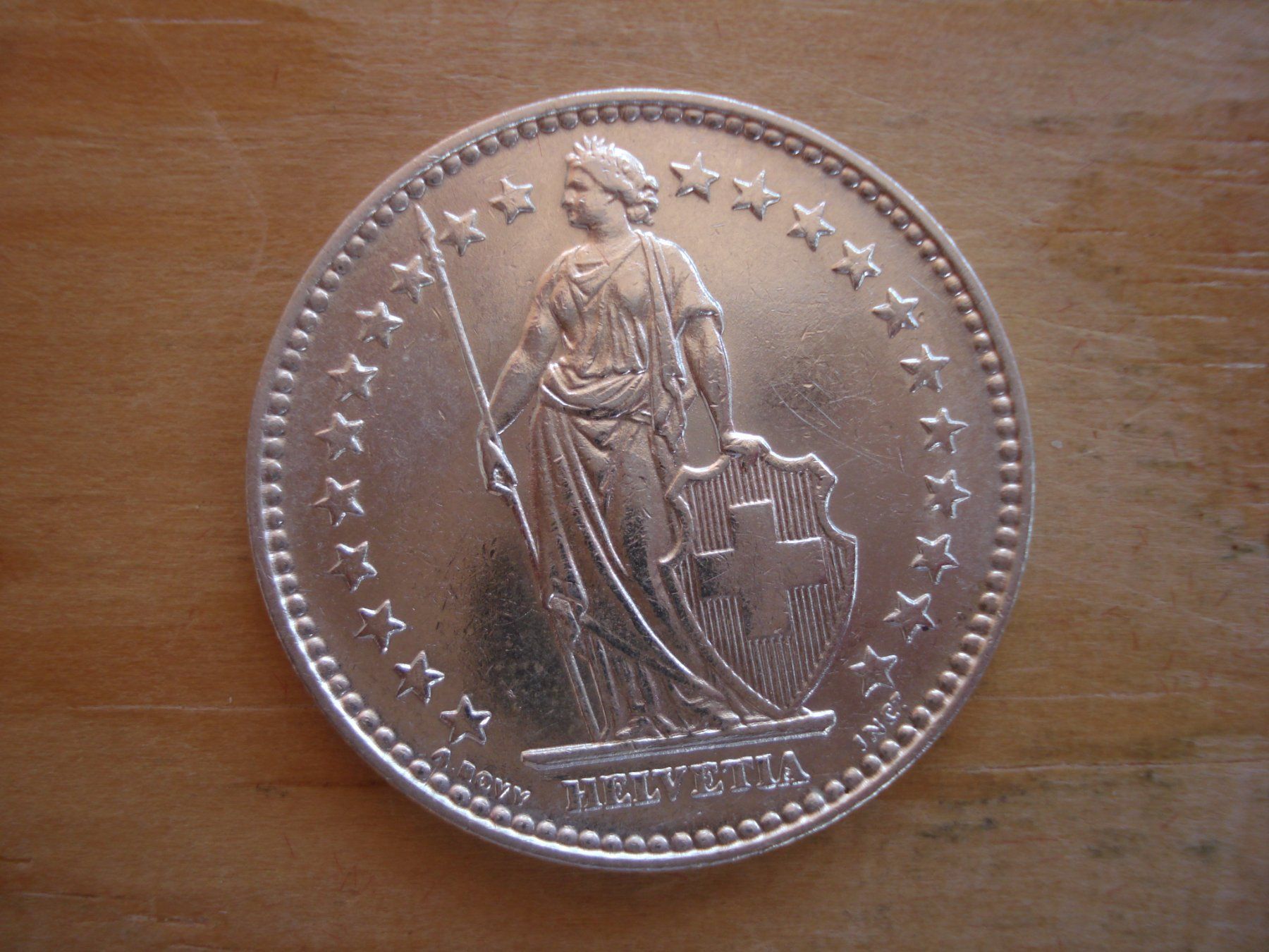 Alle Münzen: (C1) 2 Franken 1932 UNZ – Gebraucht aus Erlach von Net-Coins 1