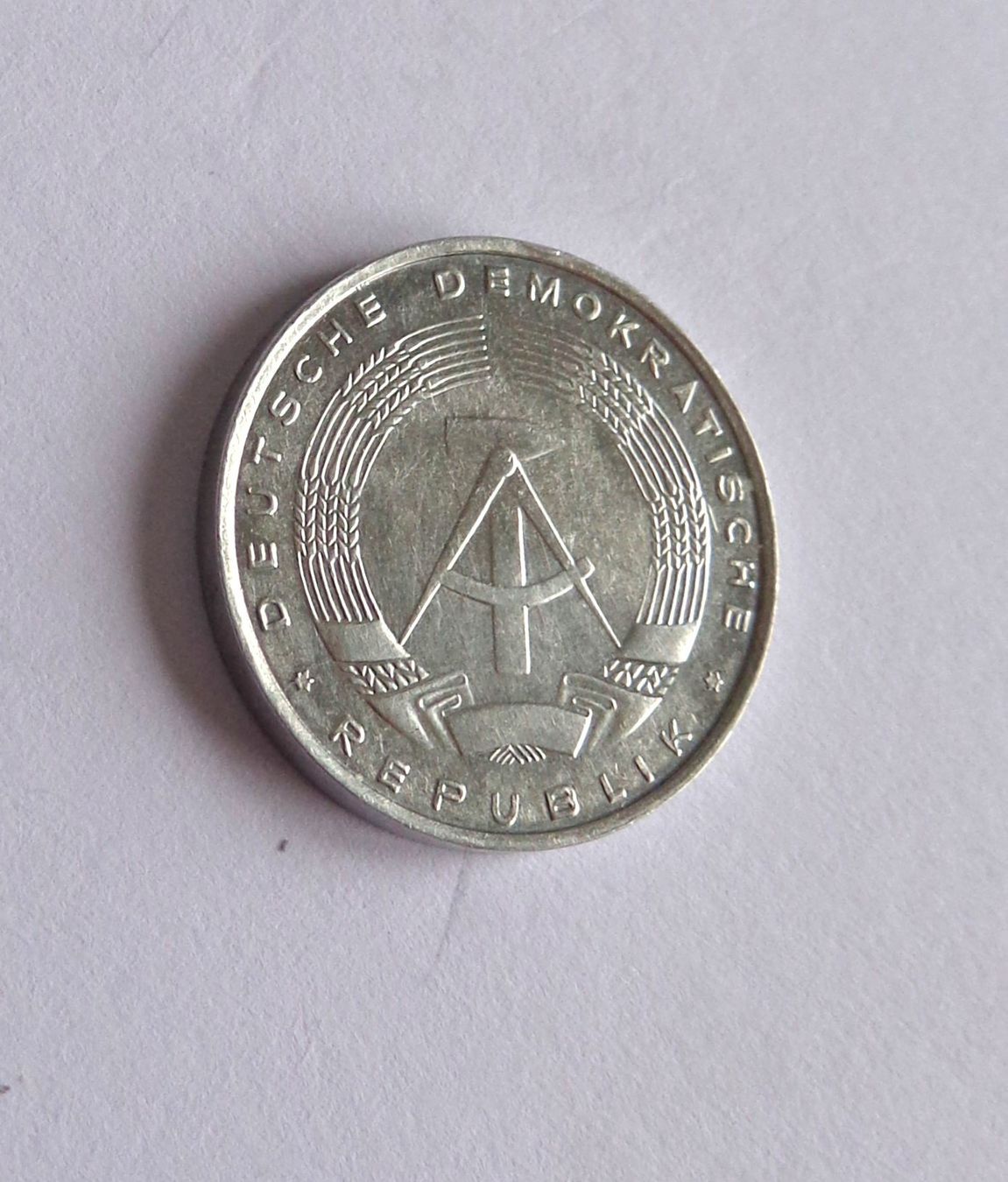 Tutti le monete: 5 Pfennig DDR 1968 A – Usato da Kriens venduto da TSCH1 1