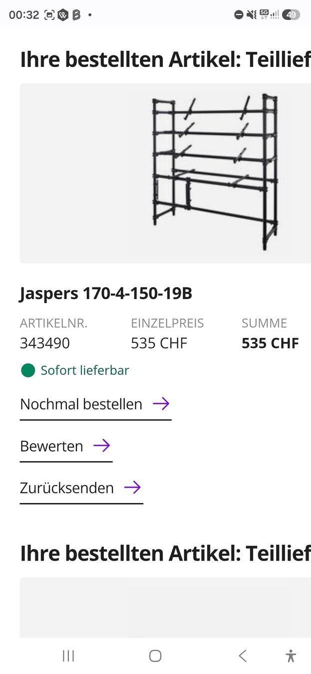 Autres accessoires: Jaspers Rack – Neuf (Voir description) à Steinhausen par Dsandro