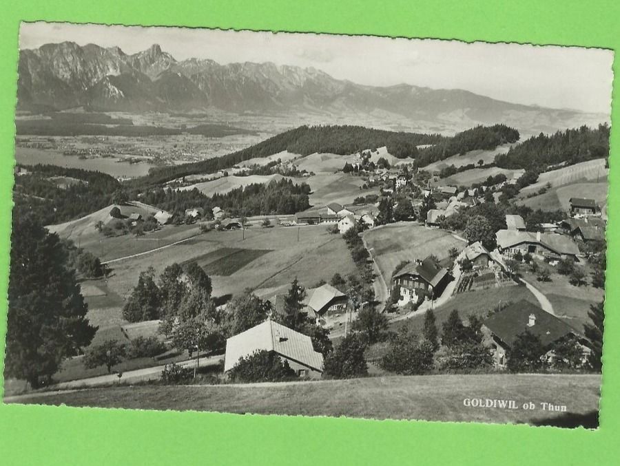 Cartoline postali: Goldiwil ob Thun – Usato da Zürich venduto da t24_de