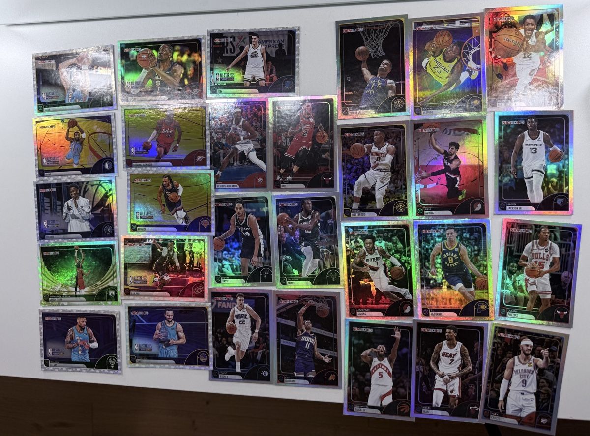 Topps Carte collezionabili: Topps NBA Hoops 2026 alle Karten – Nuovo (secondo la descrizione) da Küttigen venduto da Donart10 2