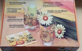 Set complet pour découpage-collage des serviettes en papier