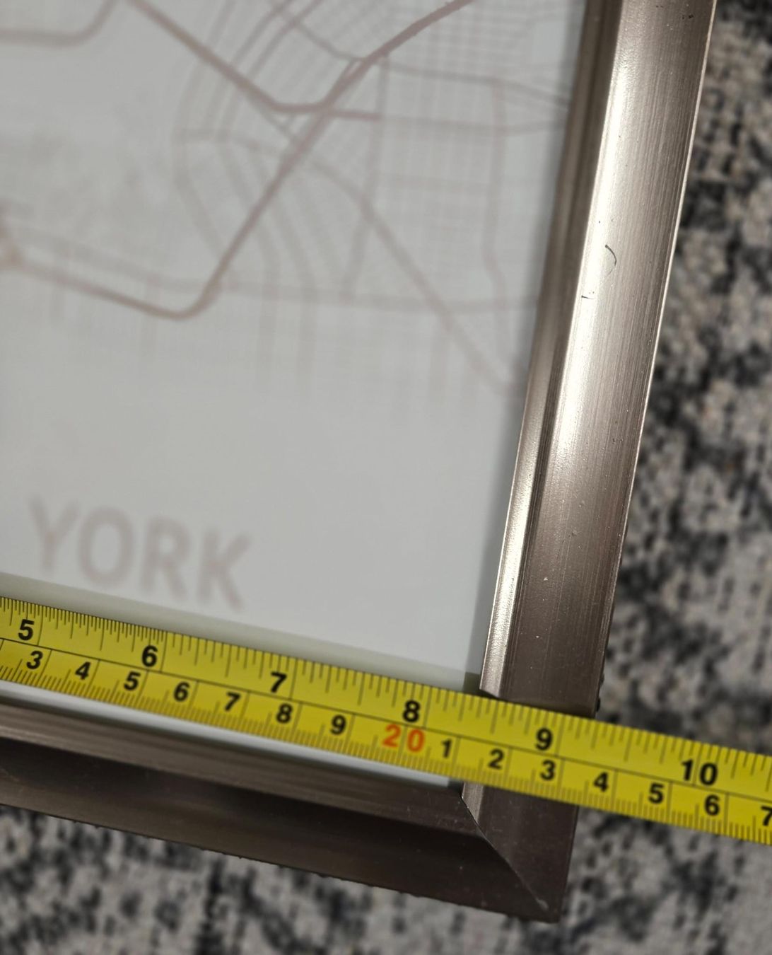 Foto & Immagini: New York Bild mit Rahmen, neuwertig, Geschenkidee! – Usato da Rheinsulz venduto da Dred 7