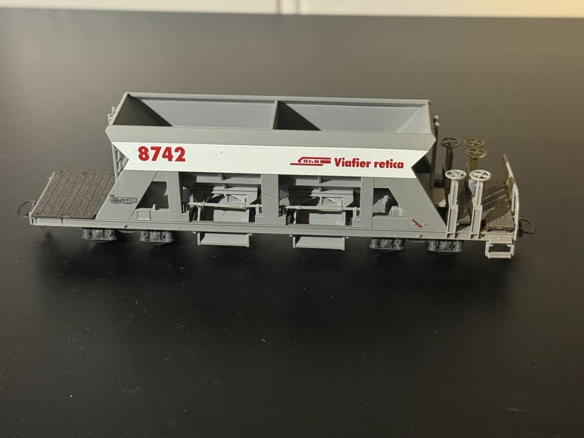 Bemo Modelleisenbahnen: Bemo RhB Schotterwagen – Gebraucht aus Thusis von Jasmin1991995 2
