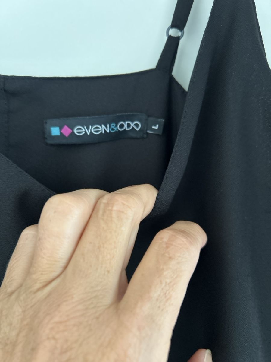 Tute: Jumpsuit von even&odd, Grösse L, schwarz – Nuovo (secondo la descrizione) da Erlinsbach SO venduto da hallon480 3