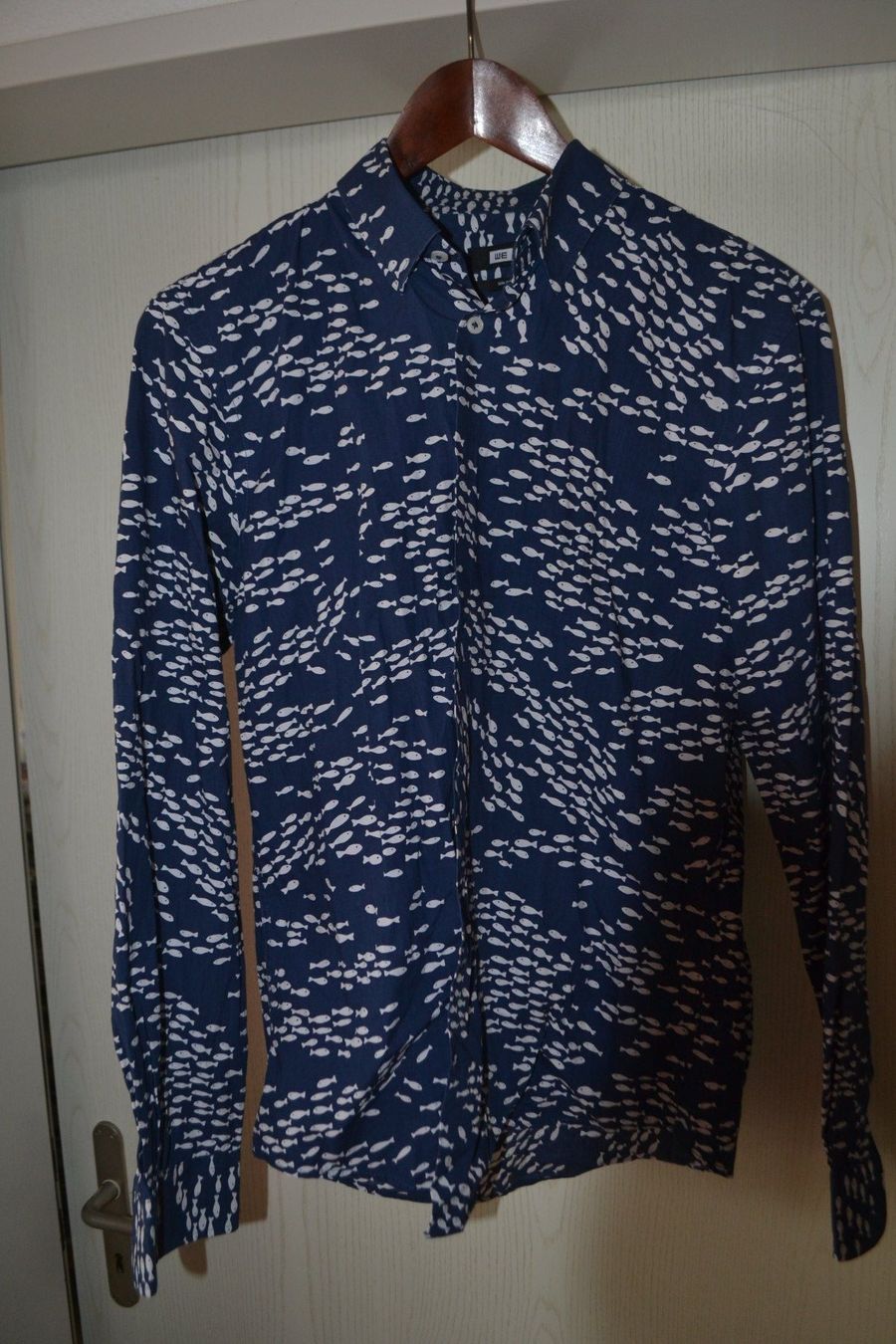 Camicie: Blaues Hemd von WE slim fit – Usato da Laupen ZH venduto da chefdom