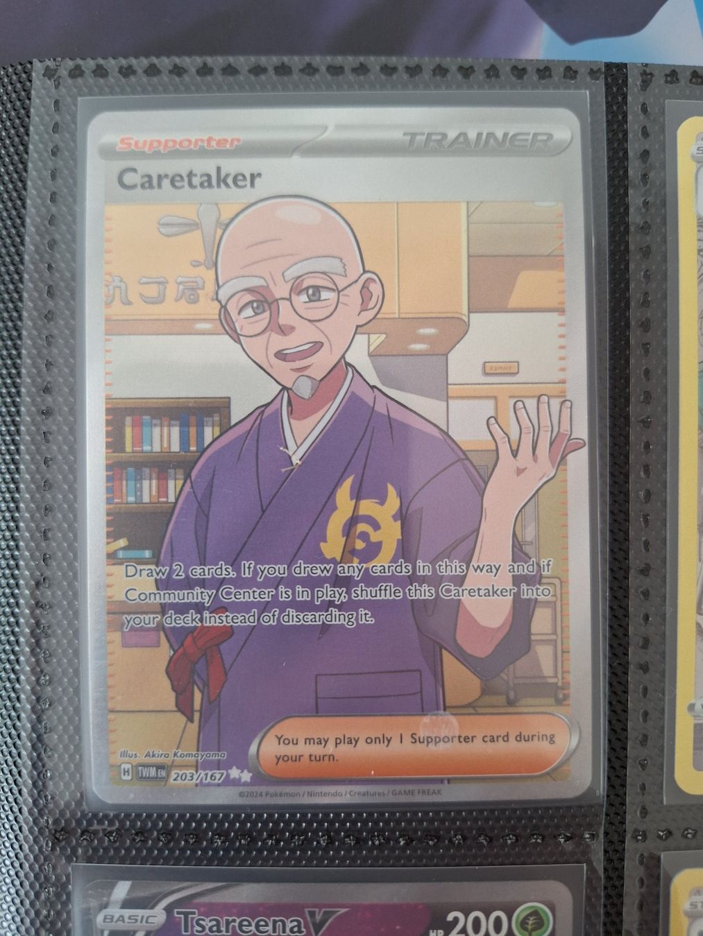 Pokémon Carte collezionabili: Caretaker Full Art – Usato da Altstätten SG venduto da GGsGameshop
