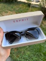 ESPRIT NEU Sonnenbrille Damen schwarz mit Etui guter Zustand