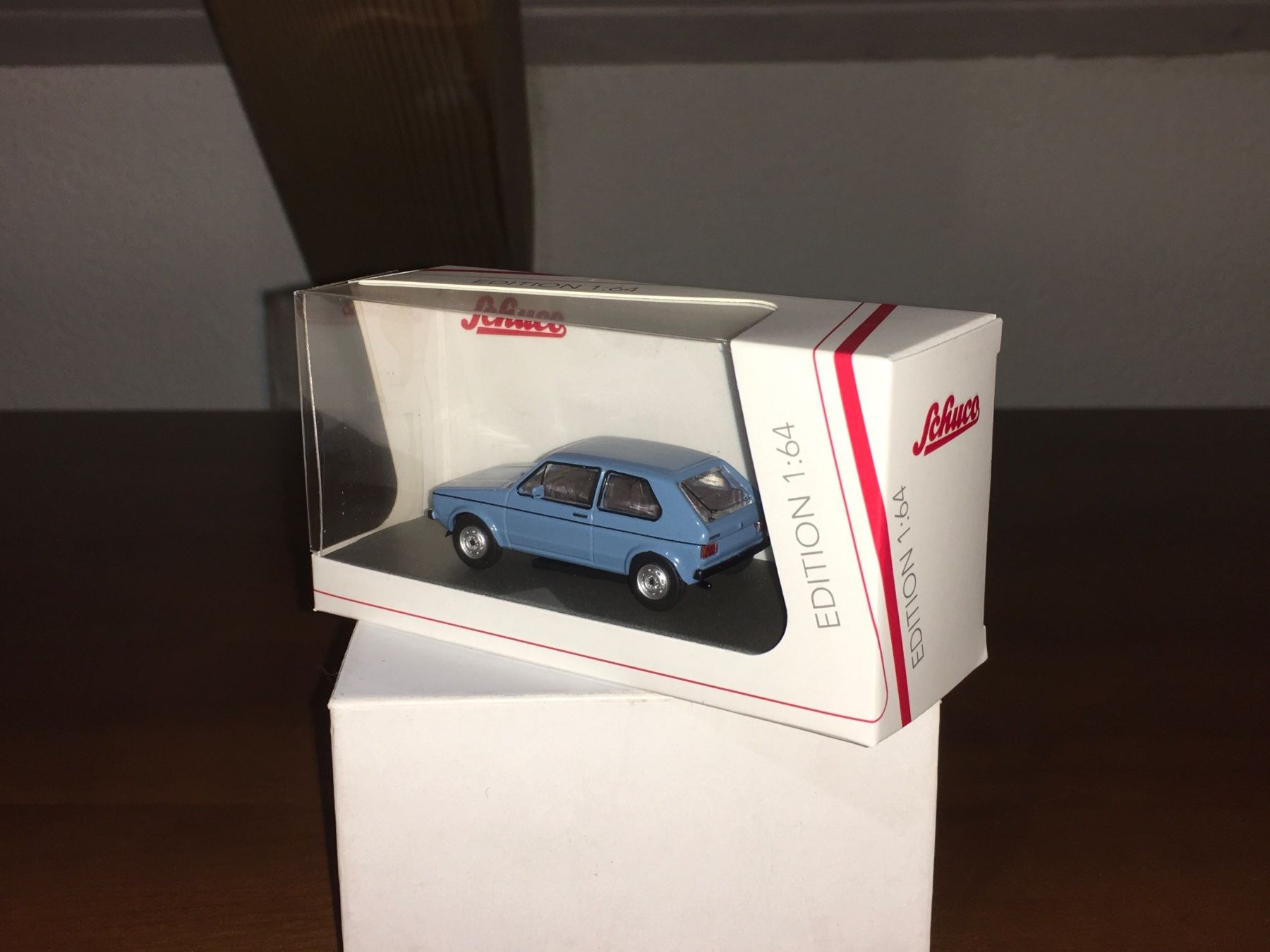 Volkswagen Modellini d'auto: VW Golf I 1/64 no Mini GT – Nuovo e nell'imballaggio originale da Wohlen AG venduto da PrivatSammlung 1
