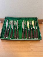 Hochwertiges Vintage-Steakbesteck von Othello (Solingen)!