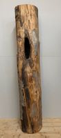 Holzstamm mit Astloch als Deko-Objekt Deko-Stamm Natur
