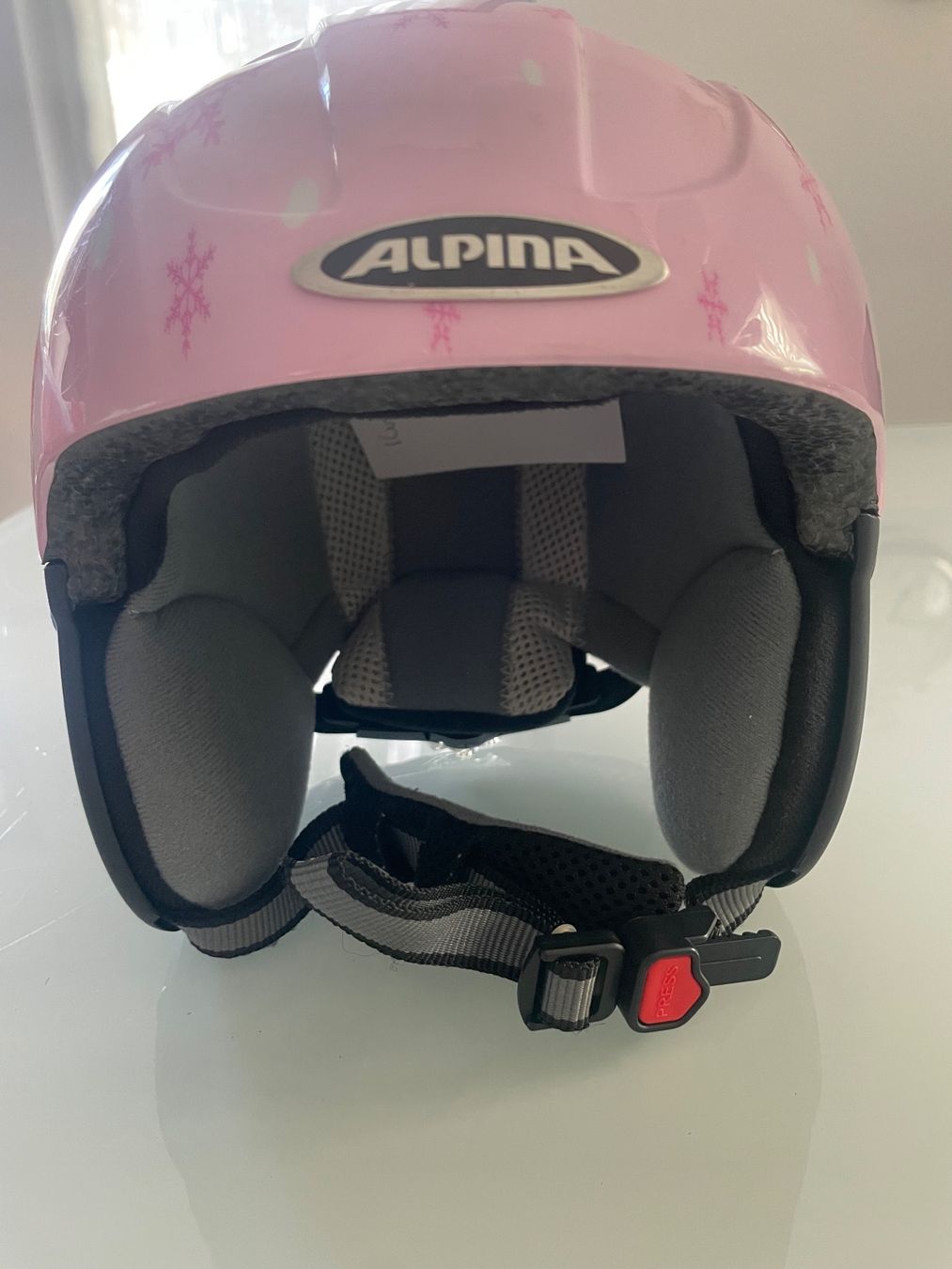 Alpina Caschi: Kinder. Mädchen  Skihelm rosa, 48-52 – Usato da Pfeffingen venduto da Purzzeli 3