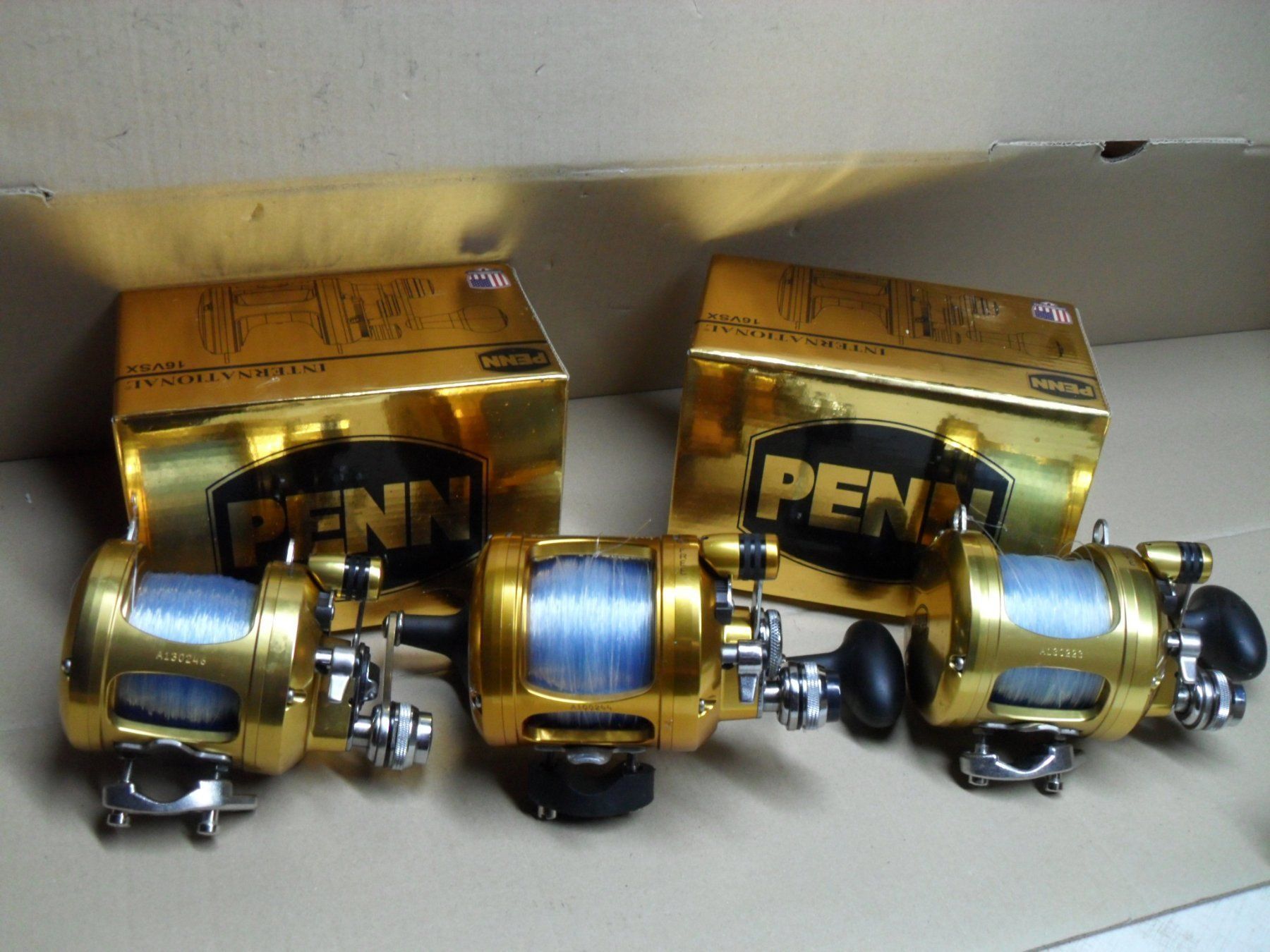 Tambours & Moulinets: 3x Multirollen PENN International 16 – D'occasion à Bigenthal par FSB1