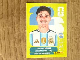 Panini FIFA WM 2026 Sticker Julian Alvarez ARG 19