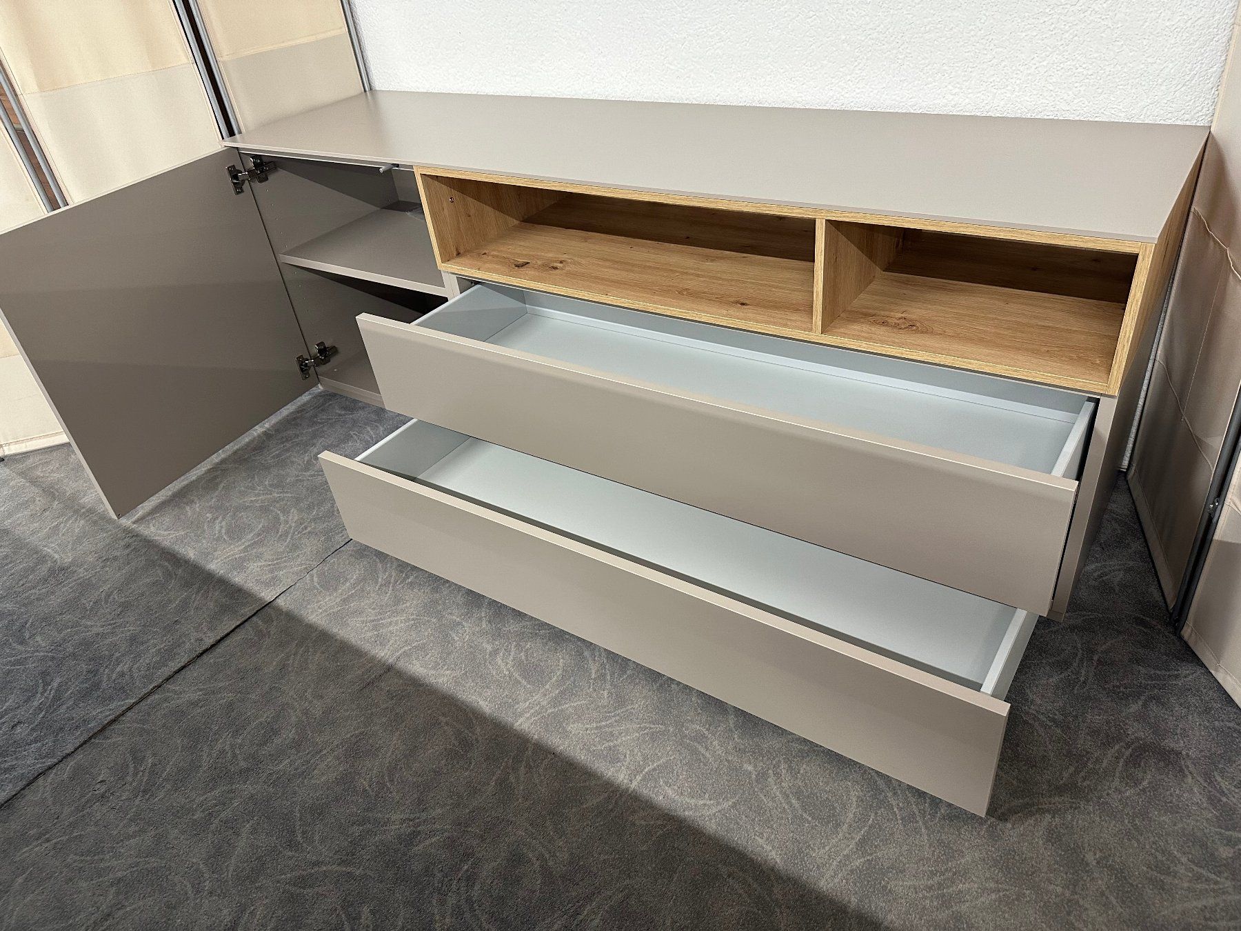TV Möbel: Sideboard Lowboard SETUP Eiche 173 x 61 cm Swiss Made – Neu (gemäss Beschreibung) aus Unterentfelden von moebelrufli 3